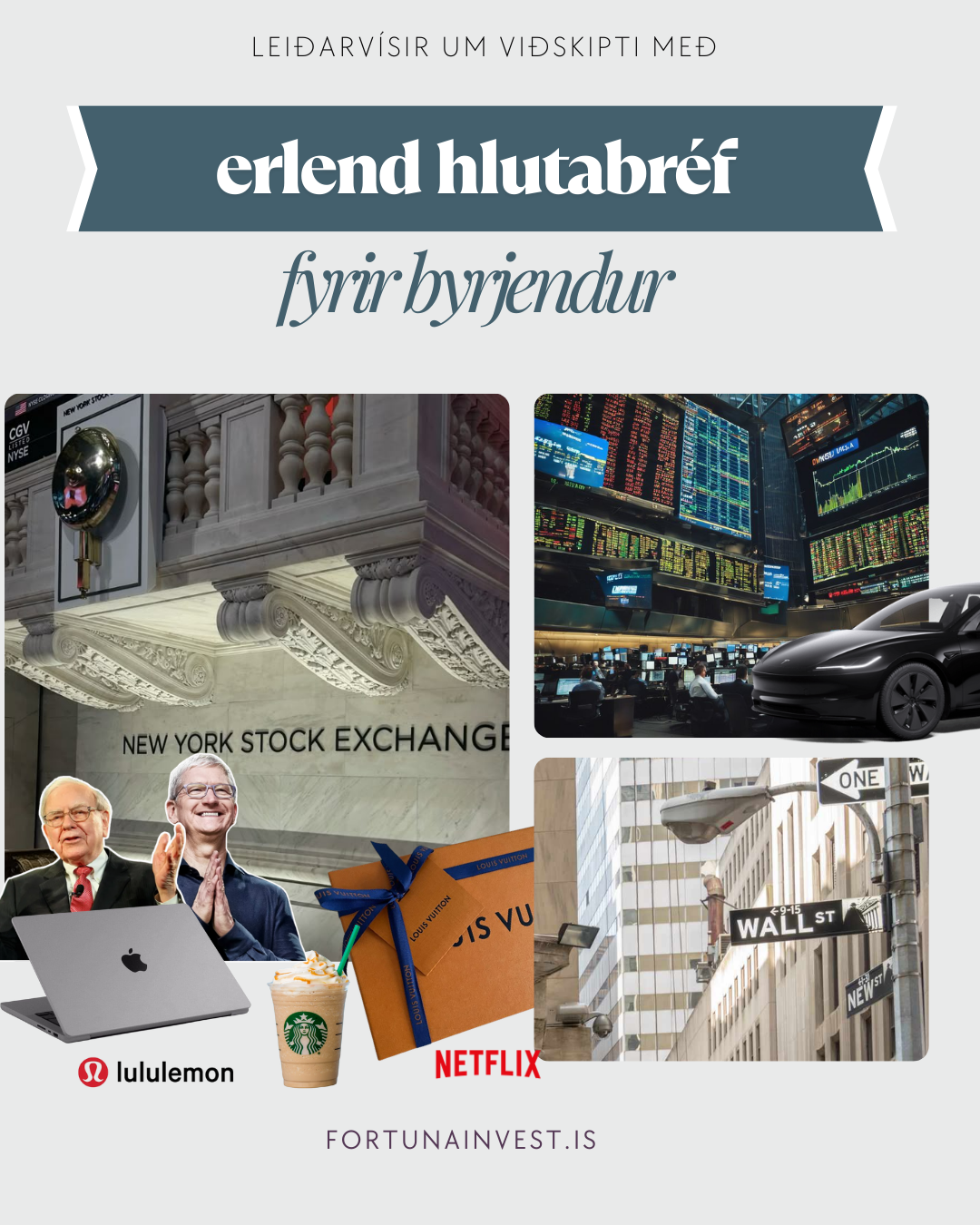 Erlend hlutabréf - leiðarvísir fyrir byrjendur